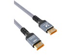 Näyttökaapeli - Wozinsky WPS-16AYL1S DisplayPort 2.1 Cable 80Gb/s 16K@60Hz 8K@120Hz 4K@240Hz HDR HDCP DSC 1m - Black - 5907769376689