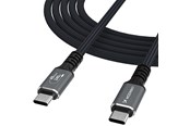 USB kaapelit - Wozinsky WPS-UY42S USB-C USB4 Cable 40Gb/s 240W 2m 4K - Black - 5907769376726