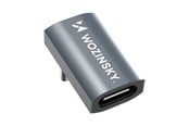 USB kaapelit - Wozinsky WPKF-01 USB-C - USB-C 40Gb/s 240W 8K OTG Angled Adapter - Gray - 5907769383984