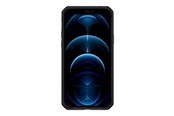Puhelin - Kannet ja kotelot - ITSKINS FERONIABIO PURE Cover for iPhone 12 Pro Max®. Black and transparent - AP4P-FROPE-BKTR