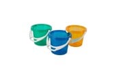 Ulkoleikit - Dantoy Transparent Bucket with Pouring Spout 1.2 L - Assorted - 1316