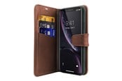 Puhelin - Kannet ja kotelot - ITSKINS BOOK cover for iPhone XR®. Brown - AP61-BOOKC-BROW