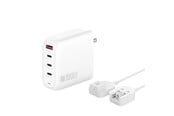 Puhelin - Adapterit & Laturit - 4smarts Charger GaN Flex Pro 100W 3xUSB-C 1xUSB-A Travel Edition USB Type A - 100 Watt - 545100