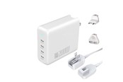 Puhelin - Adapterit & Laturit - 4smarts Wall charger GaN Flex Pro 200W Travel Edition 4x USB-C white - 545200