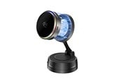 Puhelin - Adapterit & Laturit - 4smarts Qi2 25W MagSafe charger with cooling RGB 360 mount space grey - 541762