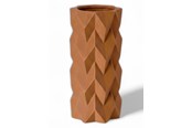 Sisustus - Simiu TESSURA - Vase - 17cm - Caramel - 5714255011630