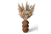 Sisustus - Simiu SCRUNCHED - Vase - 21cm - Mocha - 5714255011869