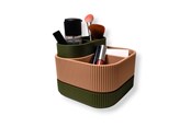 Sisustus - Simiu STACKSEY CUBE - Makeup Stand - Olive/Beige - 13 x 16cm - 5714255011999