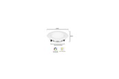 Smart Home - Älykoti - Miboxer LED Panel Rund - 6W - RGB-CCT - WiFi - 4038816070012