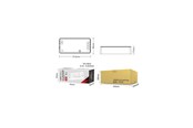 Smart Home - Älykoti - Miboxer LED Controller - 3-in-1 - RGB-CCT - DC12/24V - Zigbee 3.0 - 12A - 4038816137043