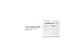 Smart Home - Älykoti - Miboxer Fjernbetjening - RGB-CCT - 3V - 4 Zoner - 4038816148001