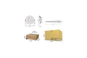 Smart Home - Älykoti - Miboxer Havelampe - 15W - RGB-CCT - 2.4GHz RF Zigbee 3.0 - IP66 - 24V - 4038816251374