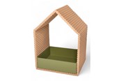 Sisustus - Simiu FEATHRA - Bird board - 16x12cm x H:22cm - 5714255011746