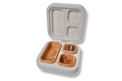 Sisustus - Simiu JEWTRA - Jewelry Travel Box in White Marble - 10.7 x 10.4 x 3cm - 5714255012286