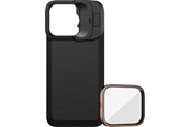 Puhelin - Adapterit & Laturit - PolarPro Kit - LiteChaser iPhone 16 Pro Exo BackPl - 131145