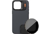 Puhelin - Adapterit & Laturit - PolarPro Kit - LiteChaser iPhone 15 Pro Case Ocean - 131150