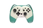 Pelit - lisävarusteet - Freaks And Geeks Pandy Wireless Controller for children with paddles - green - Wireless Controller - Nintendo Switch - 299127B