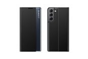 Puhelin - Kannet ja kotelot - Hurtel New Sleep Case Cover with a stand function for Samsung Galaxy S22 + (S22 Plus) Black - 5907769337895