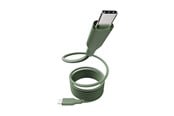 USB kaapelit - empower by PanzerGlass Magnetic 240W USB-C to USB-C Cable | USB 2.0 | 1.5M | Sage - EM59672