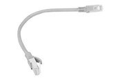Verkkokaapelit - Lanberg patch cable - 25 cm - grey RAL 7035 - Harmaa - 0.25m - PCU6-10CC-0025-S