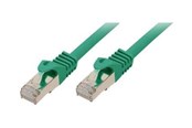 Verkkokaapelit - SCONN Shiverpeaks BASIC-S patch cable - 5 m - green - Vihreä - 5m - BS75515-G
