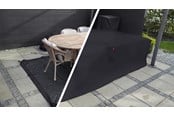 Puutarhatyökalut - Home>it Garden furniture cover L235×B180×H95 cm black - 87136