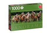 Palapelit - Jumbo Puzzle - Haflinger Horses (1000 pieces) - JUM8827