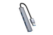 Telakointiasemat - ORICO AH-A13 USB-A Hub Docking Station 1x USB-A 3.0 + 3x USB-A 2.0 - Gray - AH-A13-GY-EP