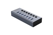 USB hub - ORICO BT2U3-7AB Hub 7x USB-A 3.0 with switches - gray USB hub - 7 porttia - USB 3.0 - Harmaa - BT2U3-7AB-EU-GY-BP