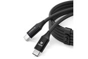 USB kaapelit - ORICO CDX 100W 5A Power Delivery USB-C - USB-C cable 1m - black - CDX-100CC-BK-BP
