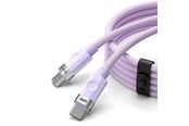 USB kaapelit - ORICO CDX 60W 3A Power Delivery USB-C - USB-C 1m Cable - Purple - CDX-60CC-PU-BP