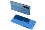 Puhelin - Kannet ja kotelot - Hurtel Clear View Case Cover for Samsung Galaxy S23+ Flip Cover Blue - 9145576270257