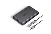 SSD 2 - ORICO DDL25-C3 2.5" HDD/SSD USB-C 5Gb/s Disk Drive - Black - DDL25-C3-BK-BP