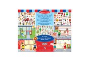 Harrastustarvikkeet - Melissa & Doug Reusable Sticker Pad My Town - 6074887