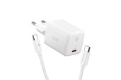 Puhelin - Adapterit & Laturit - Spigen Essential 45W Wall Charger EE451EU - white - ACH09473