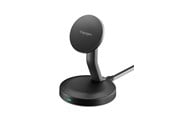 Puhelin - Adapterit & Laturit - Spigen Essential MagSafe Wireless Charger 15W EF151MS - black - ACH10441