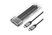 SSD 2 - ORICO TXM2-C3 M.2 NVME USB-C 3.2 10Gb/s Disk Drive - Gray - TXM2-C3-GY-BP