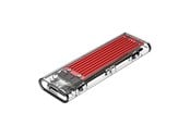 SSD 2 - ORICO TCM2-C3 M.2 NVME to USB-C 10Gb/s Disk Drive - Red - TCM2-C3-RD-BP