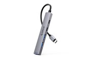 Telakointiasemat - ORICO YSB4-U2 USB-A/USB-C Hub Docking Station 2x USB-A 2.0 + 1x USB-A 3.0 + 1x USB-C 2.0 + 1x USB-C - Gray - YSB4-U2-GY-BP