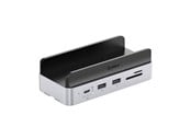 Telakointiasemat - ORICO MiniDock 10-in-1 Docking Station with SSD Hard Drive Bay - Silver - VS10-SV-EP
