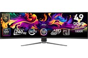 Näyttö - 49" MSI MPG 491CQPX QD-OLED - 5120x1440 - 240Hz - QD-OLED - MPG 491CQPX QD-OLED