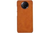 Puhelin - Kannet ja kotelot - Nillkin Qin Leather Holster Case for Xiaomi Redmi Note 9T 5G Brown - 6902048212305