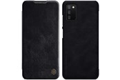 Puhelin - Kannet ja kotelot - Nillkin Qin Leather Holster Case for Samsung Galaxy A03s Black - 6902048222212