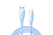 USB kaapelit - Joyroom S-A59 Vibrant Series 3A USB-A - USB-C cable 1.2m - blue - S-A59 A-C 3A 1.2m blue