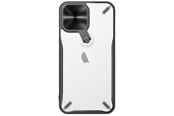 Puhelin - Kannet ja kotelot - Nillkin Cyclops Case Rugged Case with Camera Cover and Foldable Stand for iPhone 13 Pro black - 6902048223714