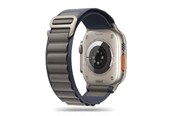 Smartwatch - Lisävarusteet - Tech-Protect  Nylon Pro Strap for Apple Watch 4 / 5 / 6 / 7 / 8 / 9 / SE / Ultra 1 / 2 (42 / 44 / 45 / 49 mm) - Blue and Gray - 5906302302314