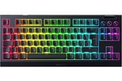 Näppäimistöt - Razer BlackWidow V4 TKL HyperSpeed - Orange Mechanical - Pelinäppäimistö - ilman numpadia - Ranskalainen - Musta - RZ03-05480500-R3F1