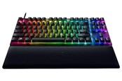 Näppäimistöt - Razer Huntsman V2 - Optical Red (Linear) - Pelinäppäimistö - ilman numpadia - Ranskalainen - Musta - RZ03-03940600-R3F1