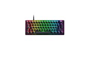 Näppäimistöt - Razer Huntsman V3 Pro Mini (60%) - Analog Optical Gen-2 - Pelinäppäimistö - ilman numpadia - Ranskalainen - Musta - RZ03-04990500-R3F1