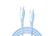 USB kaapelit - Joyroom S-A59 Vibrant Series 60W USB-C - USB-C cable 1.2m - blue - S-A59 C-C 60W 1.2m blue